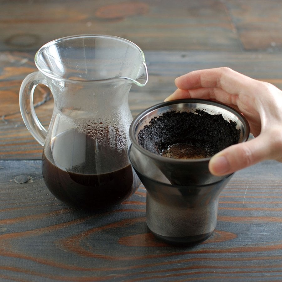 Kinto SCS coffee carafe set 4cups stainless steel 3