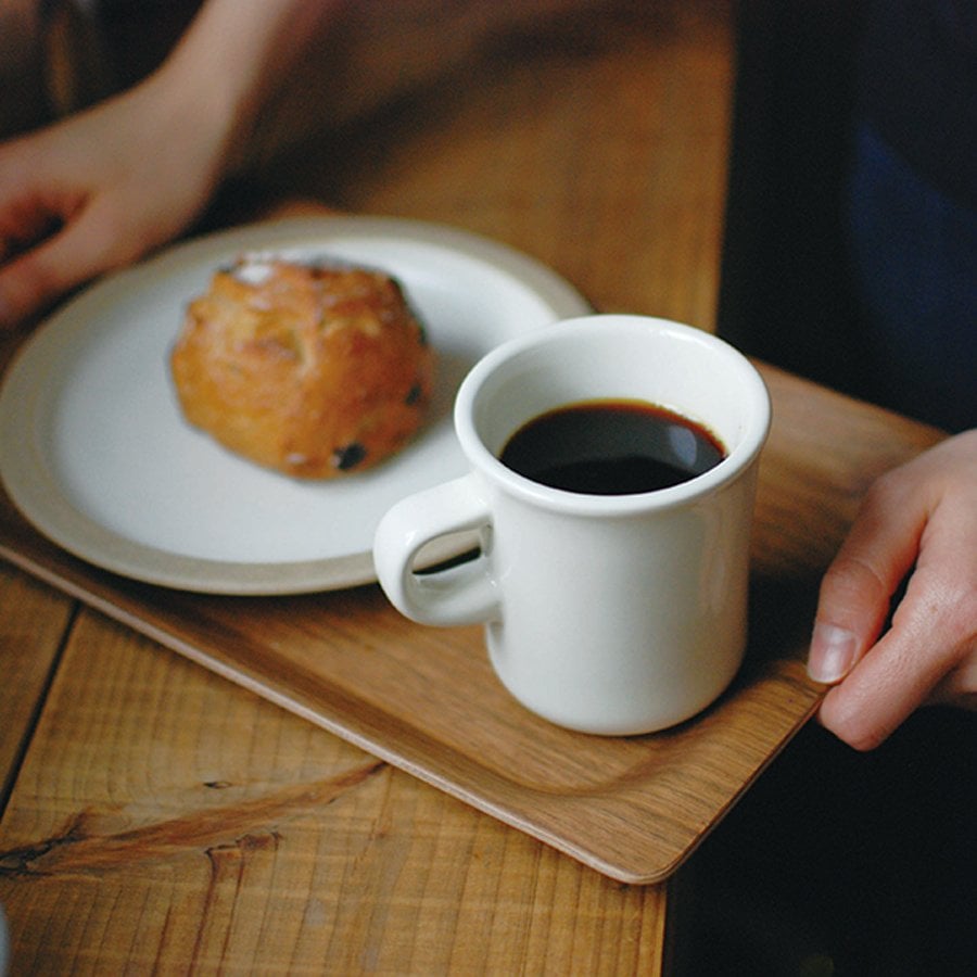 KINTO SCS TRAY 315X195MM WALNUT