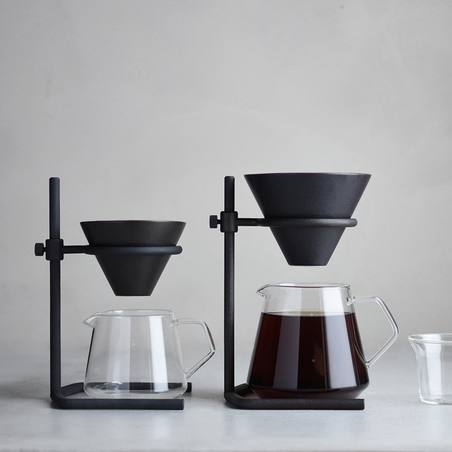 Kinto SCS-S04 brewer stand set 4cups black-no-color 2