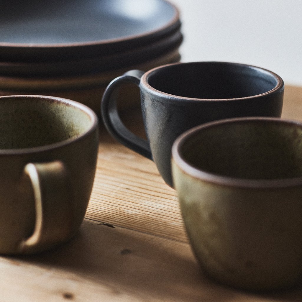Kinto TERRA mug 300ml black 2