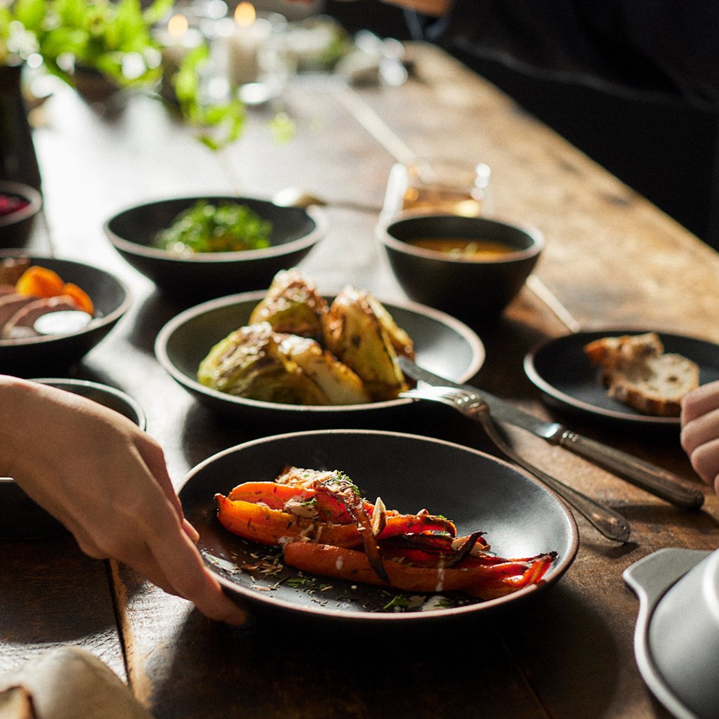 Kinto TERRA deep plate 230mm beige 4