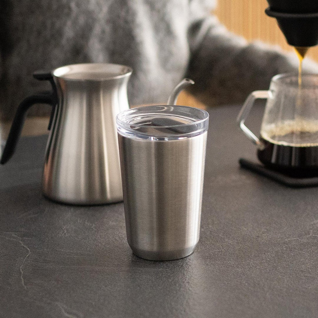 Kinto TO GO TUMBLER 360ml with plug stainless steel 2