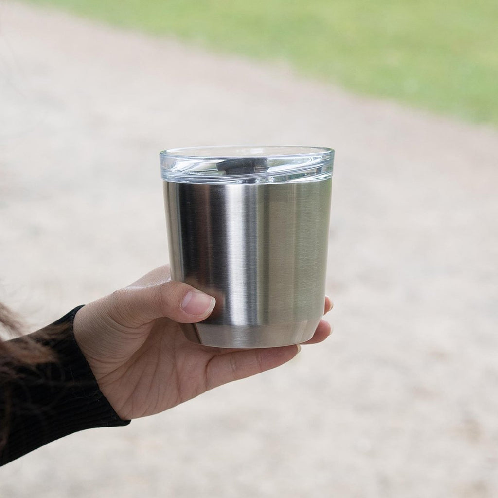 Kinto TO GO TUMBLER 240ml with plug stainless steel 2