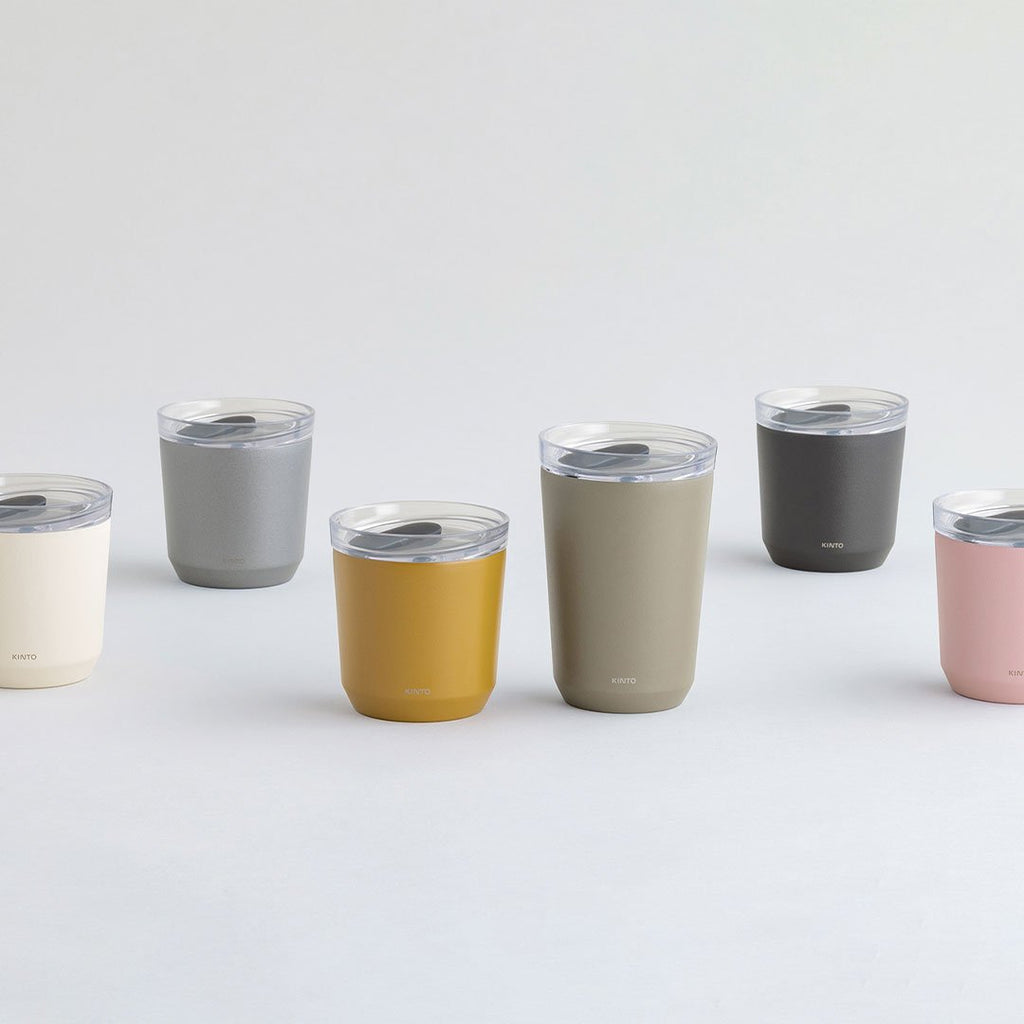 KINTO TO GO TUMBLER 360ML WITH PLUG PINK