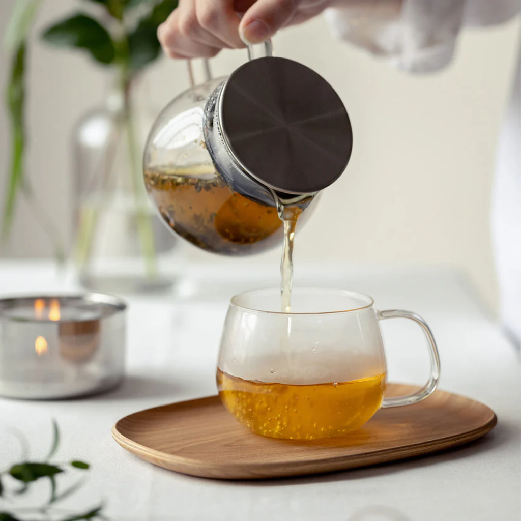 Kinto UNITEA cup & tray 210mm willow 2