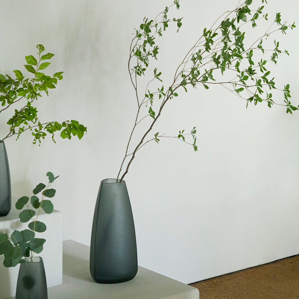 KINTO TRE VASE 200X420MM  WHITE