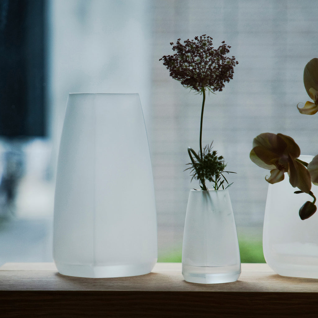 Kinto TRE vase 65x100mm white 4