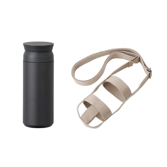TRAVEL TUMBLER 500ml + TUMBLER STRAP 75mm