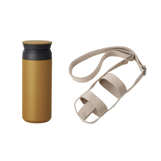 TRAVEL TUMBLER 500ml + TUMBLER STRAP 75mm