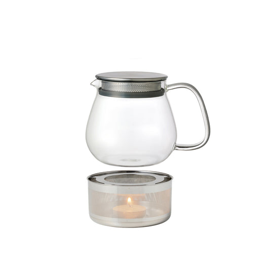 UNITEA one touch teapot 460ml + tea warmer