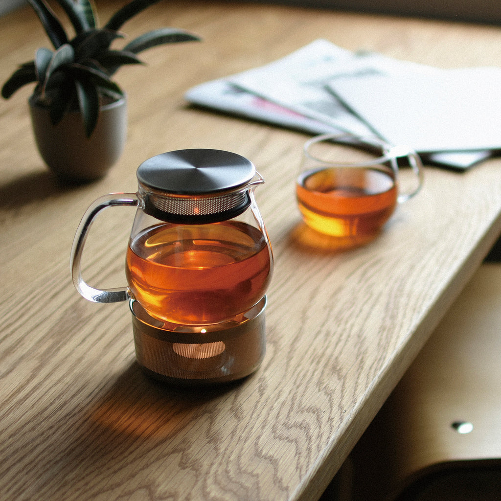 Kinto UNITEA one touch teapot 720ml + tea warmer Default Title 6