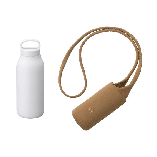 WATER TUMBLER 550ml + FUTO bottle sling bag