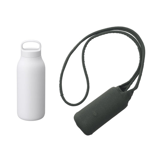 WATER TUMBLER 550ml + FUTO bottle sling bag